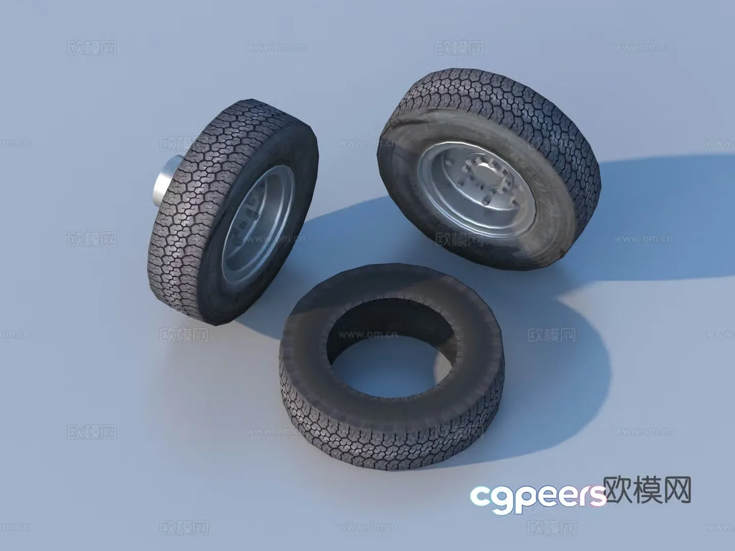 Tires Tires Rings Wheels New Tires 3D Model