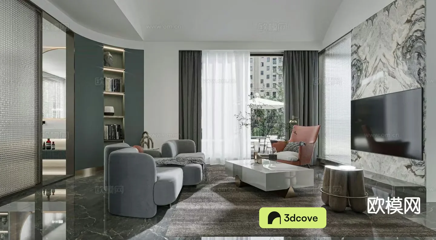 Modern living room master bedroom master bathroom living room