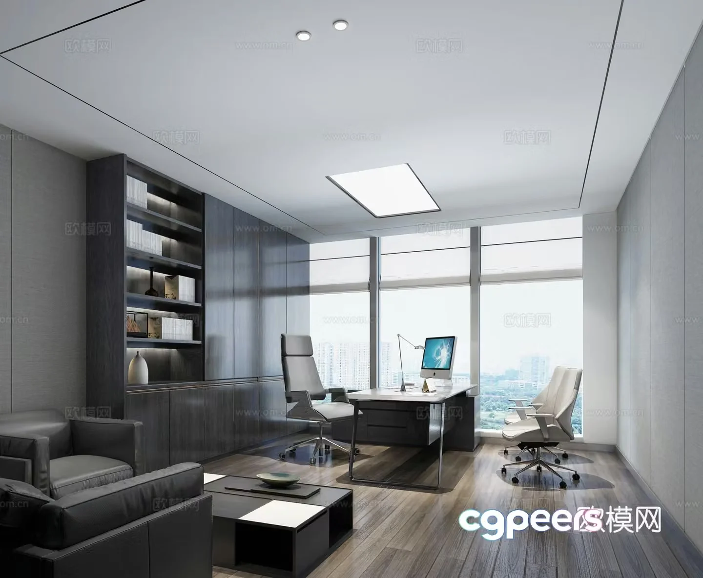 General Manager’s Room Chairman’s Room 3D model