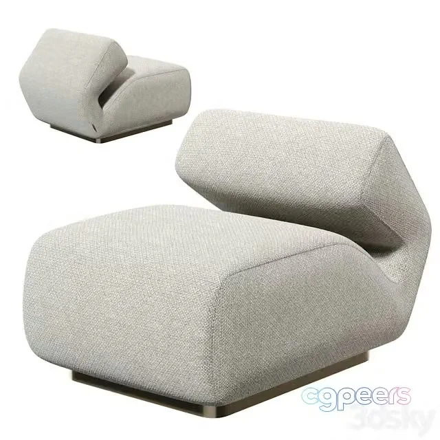 3ds Max Free – Chair Sansome by Eichholtz