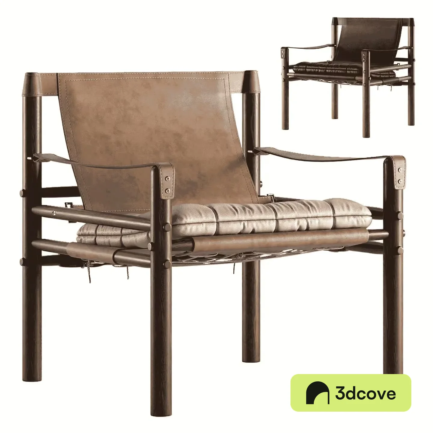 Brown Leather Chair