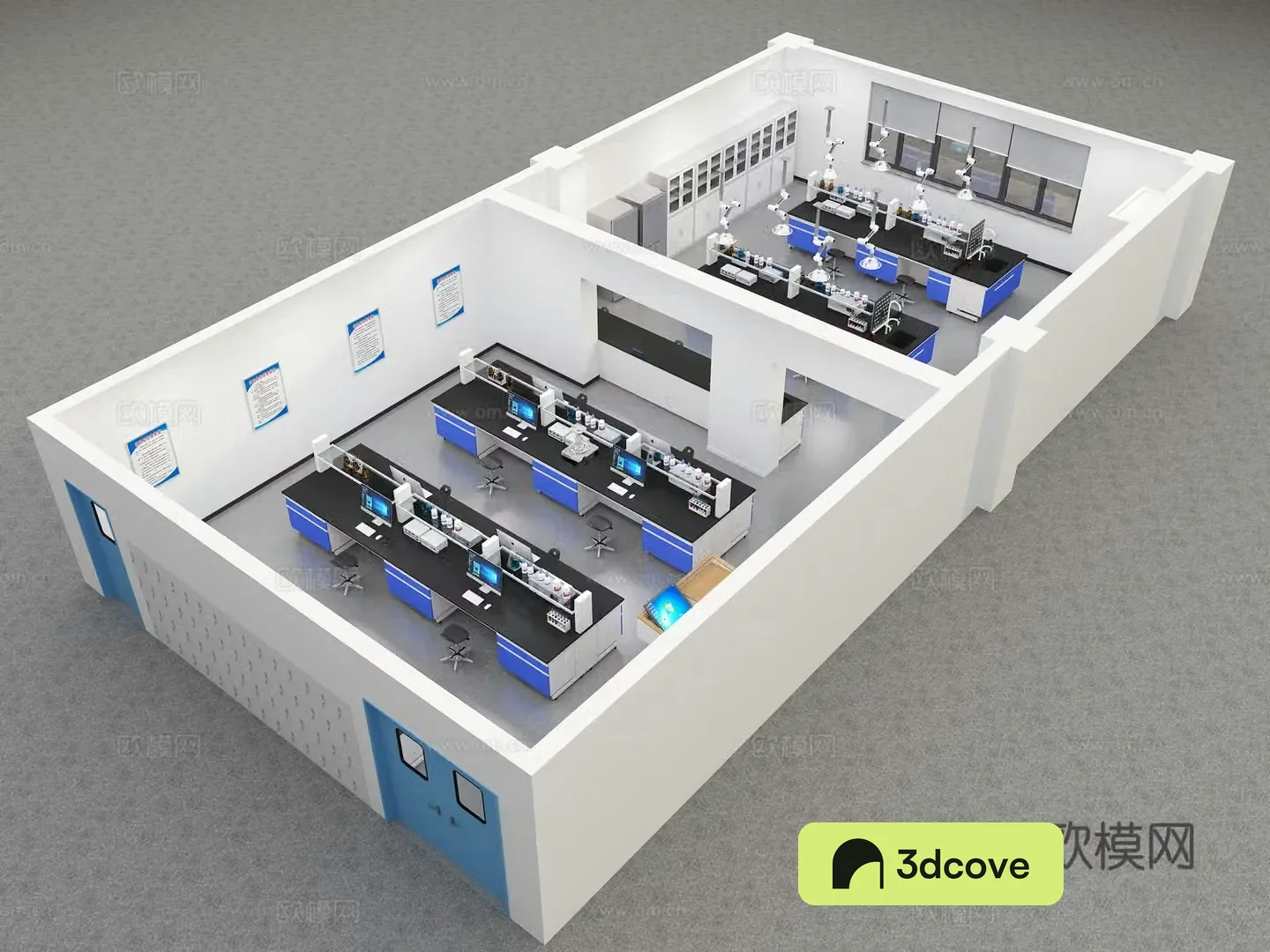 Modern laboratory workbench