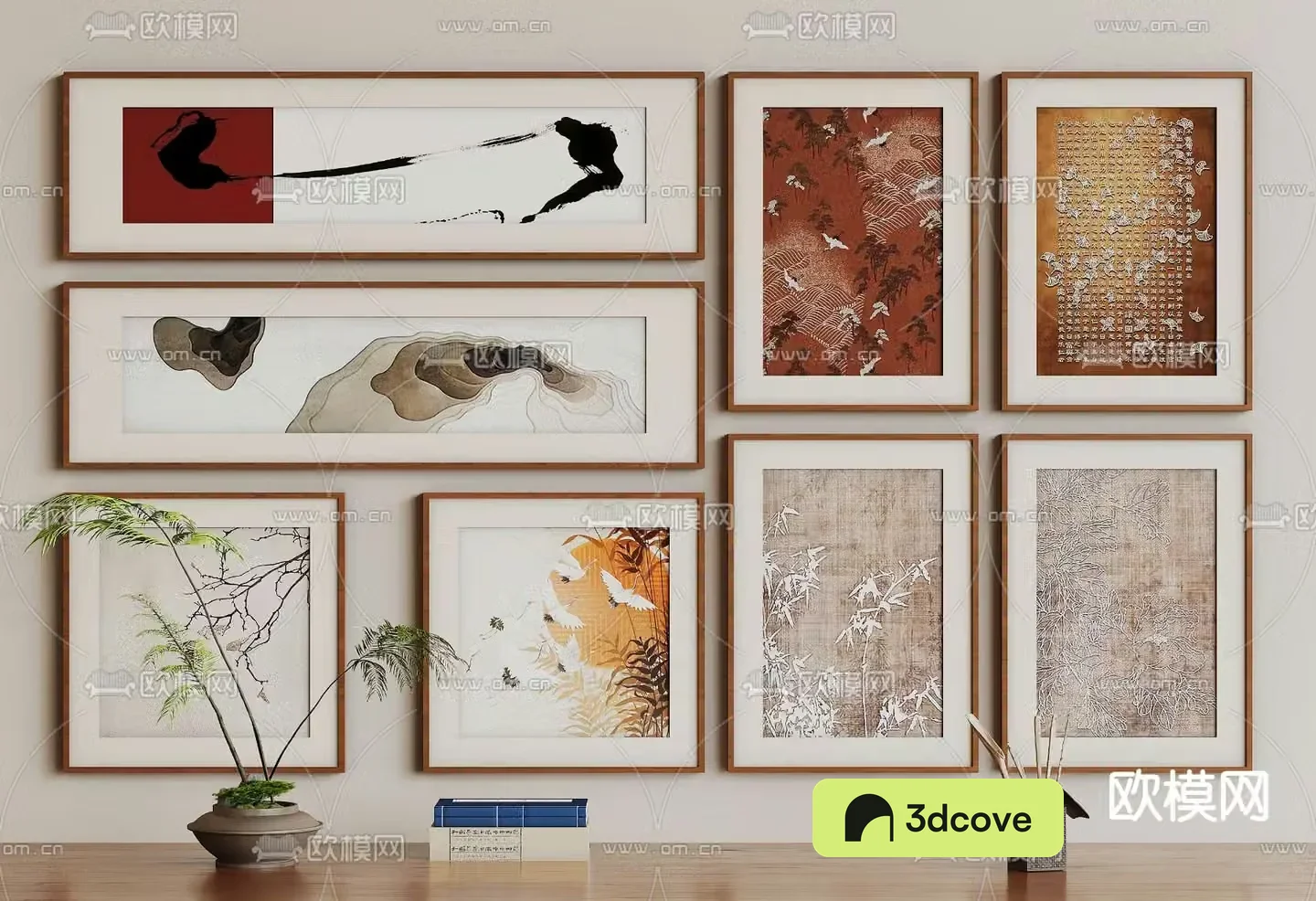 New Chinese style decorative painting