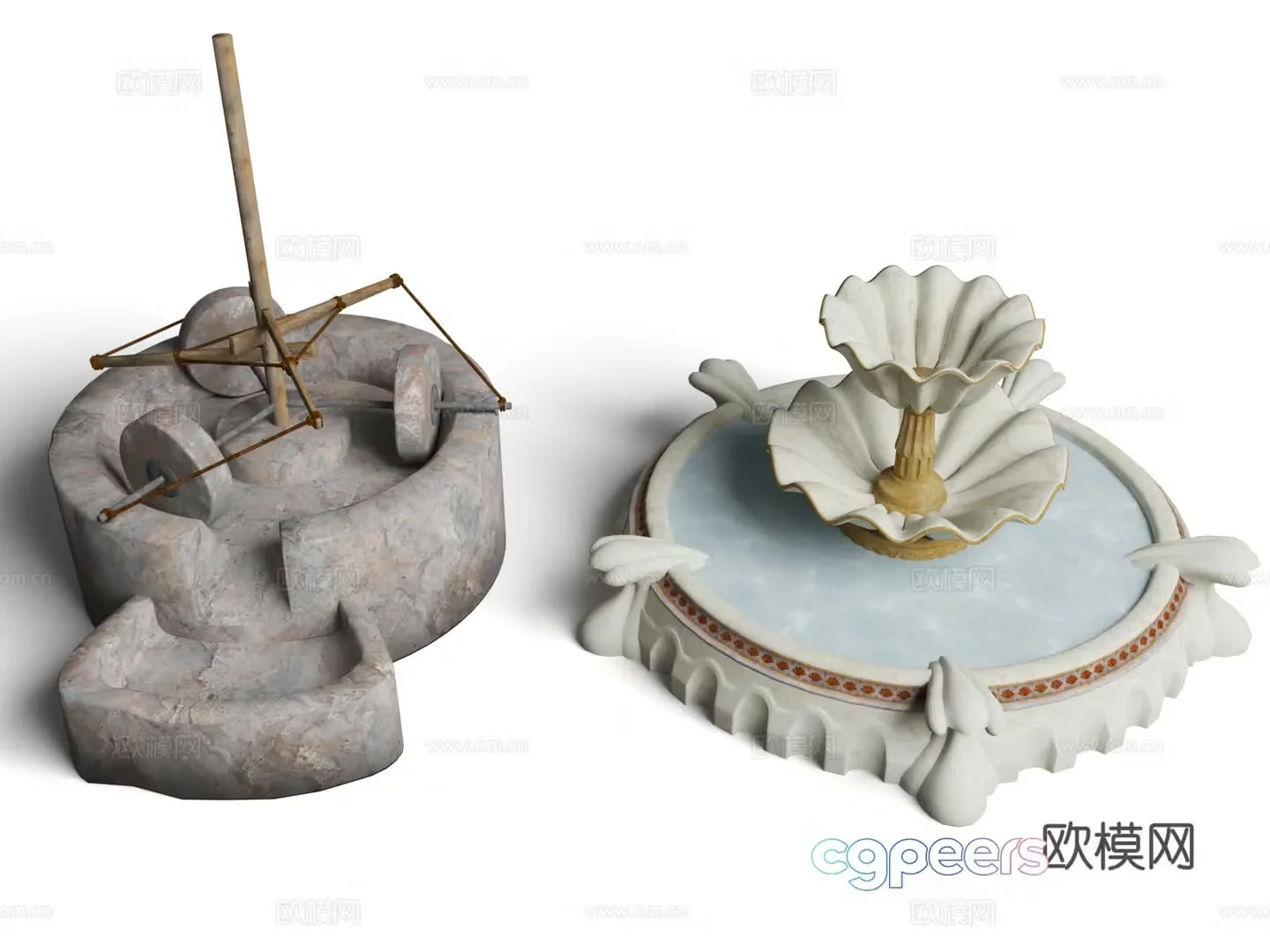 Sculpture Stone Sculpture Art Sculpture Fountain Sculpture 3d Model