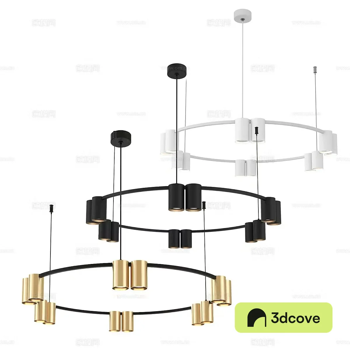 Modern simple light luxury chandeliers Living room chandeliers Lamp