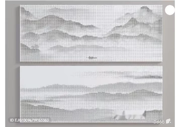 Abstract Landscape Artwork 3D Model – 7679 – VRAY Render