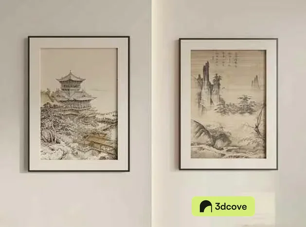 Two Framed Paintings