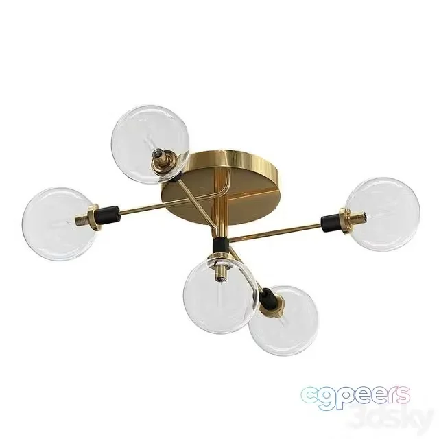 3ds Max Free – OLOEY Ceiling lamp