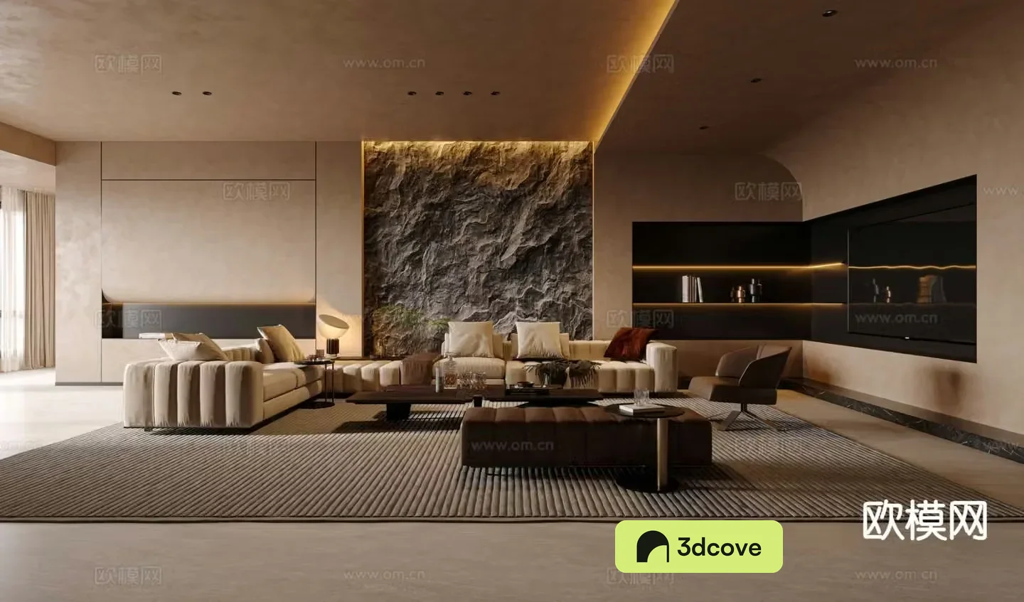 Cream style living room