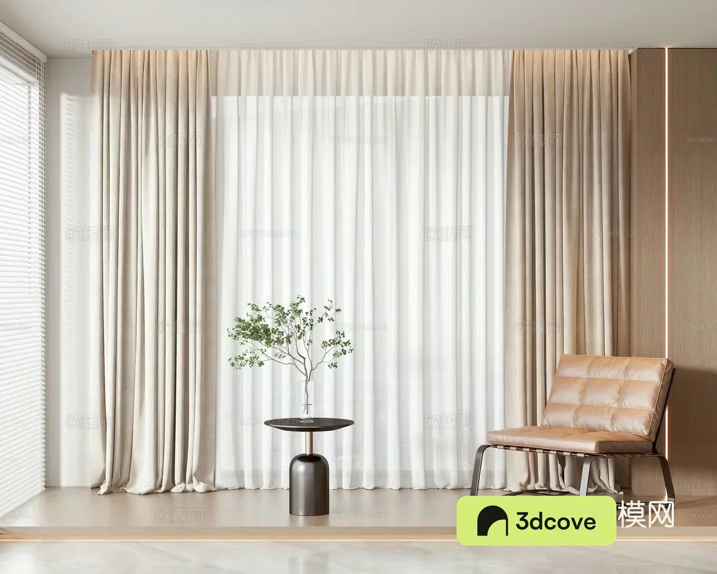 Modern curtain