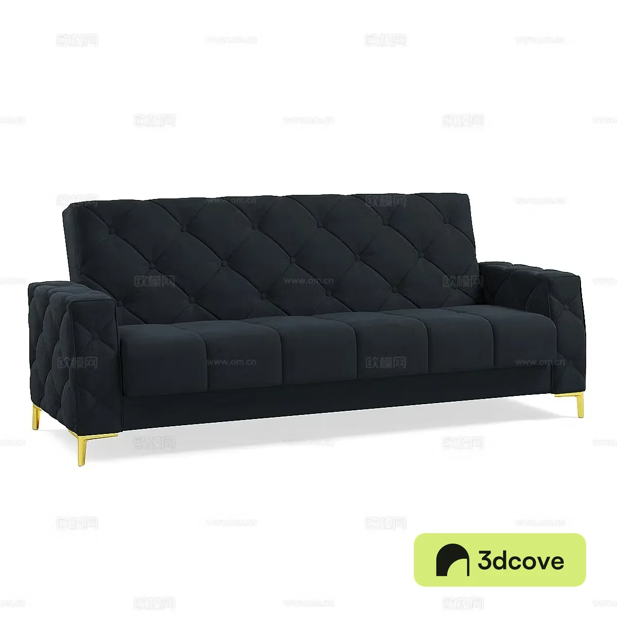 Simple European multi-person sofa living room sofa