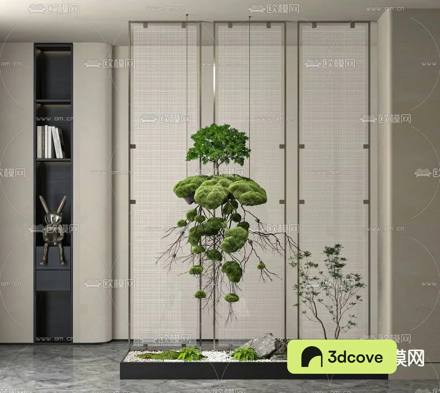 Indoor plant landscaping small scene