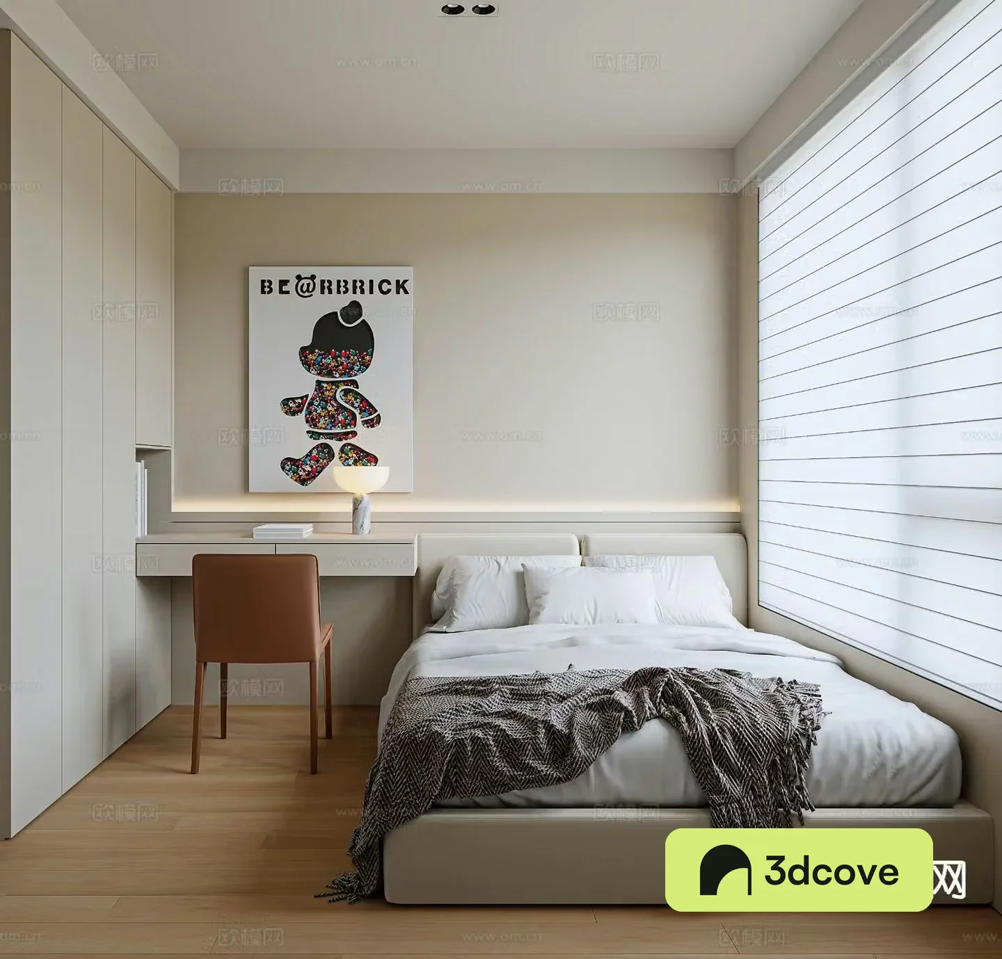 Modern bedroom second bedroom boy’s room