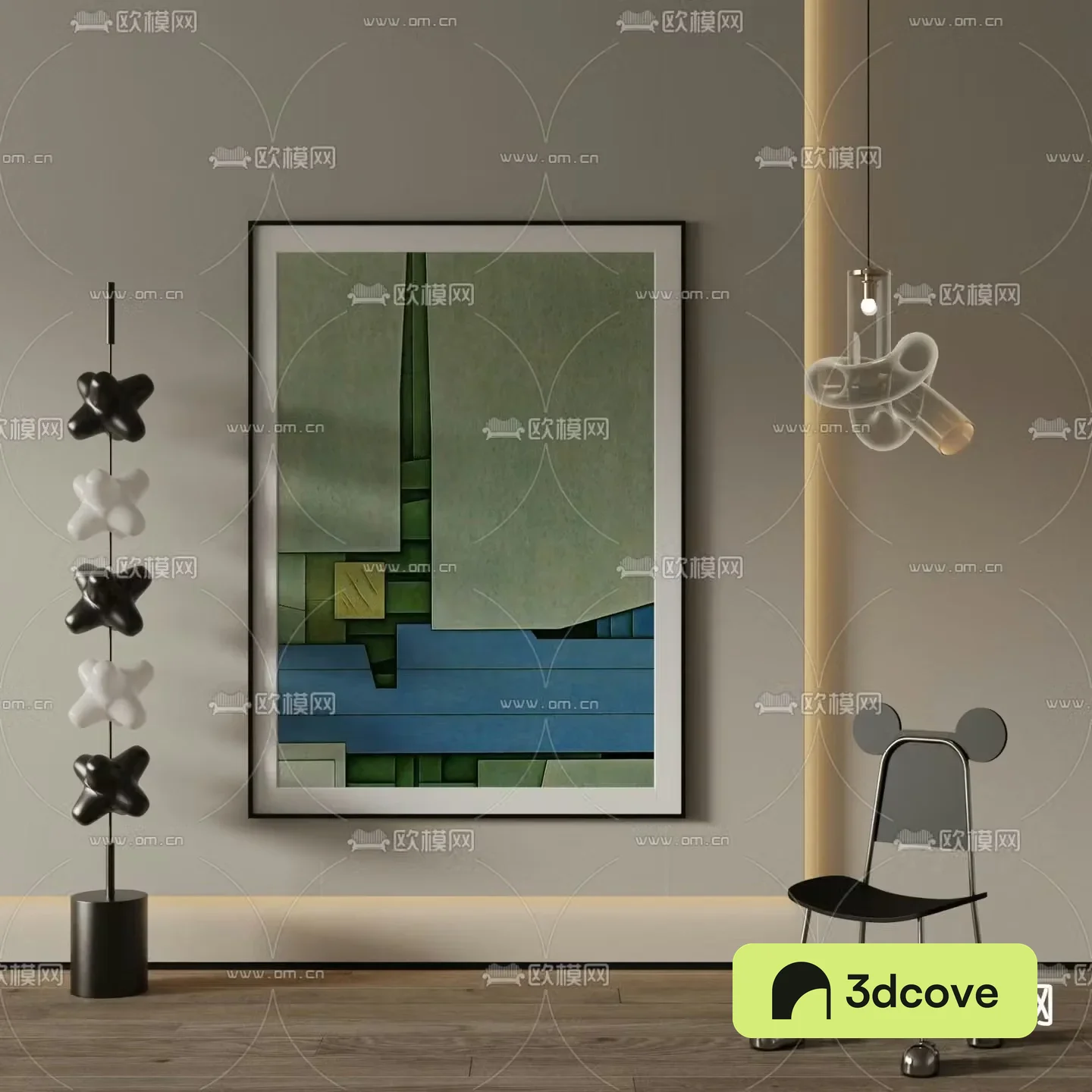 Simple painting Abstract painting Decorative painting