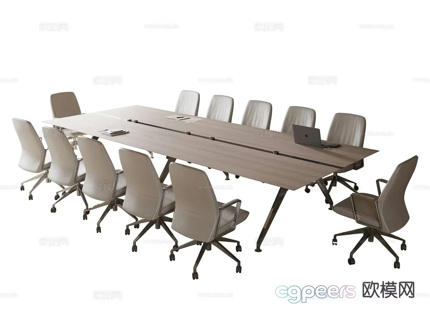 Modern conference table conference table 3d model