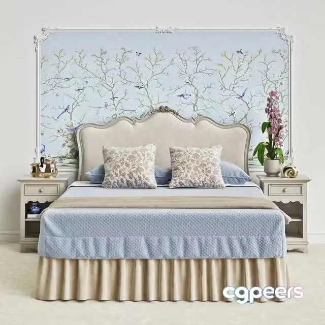 3ds Max Free – Salda 8512 bedroom