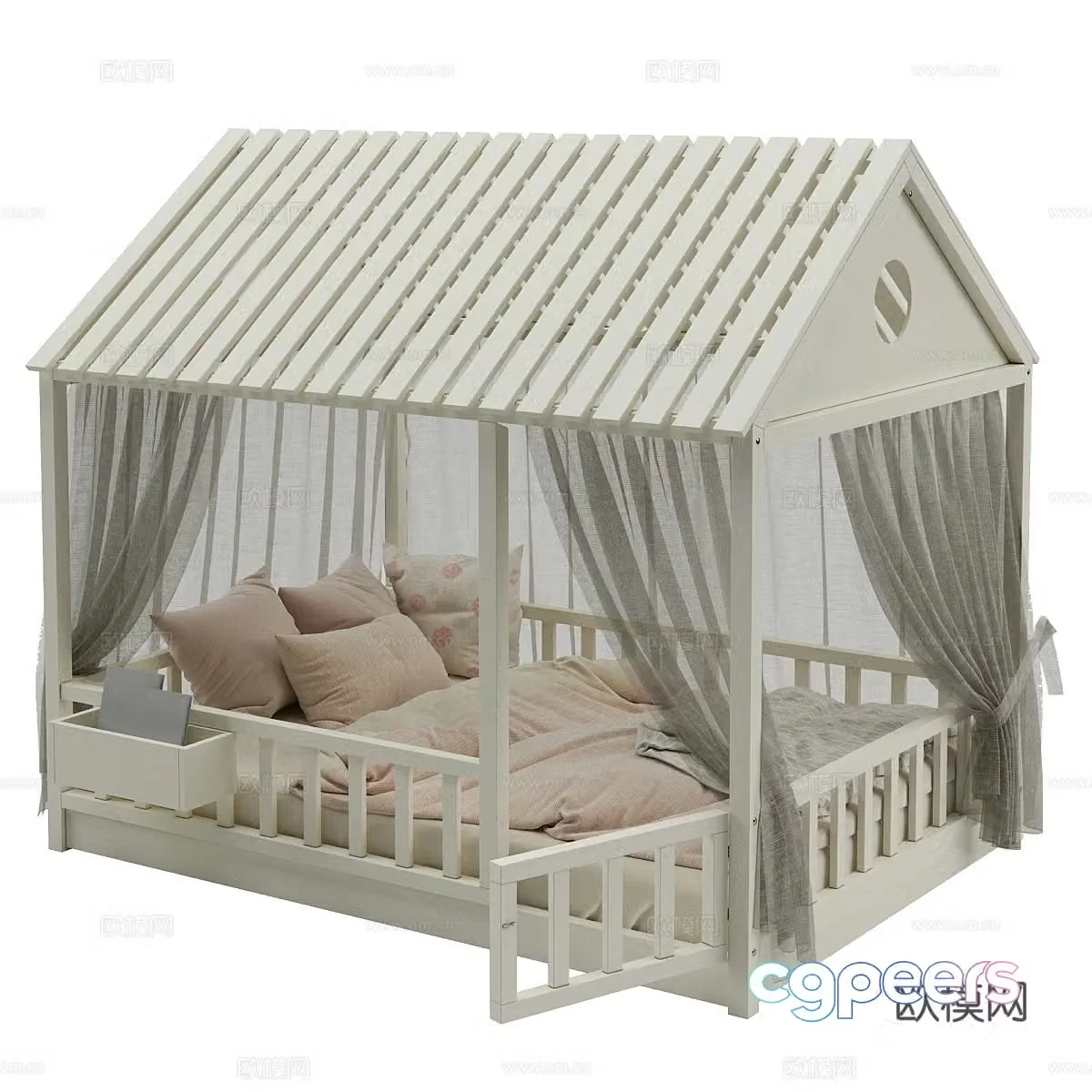 Children’s bed 3d model