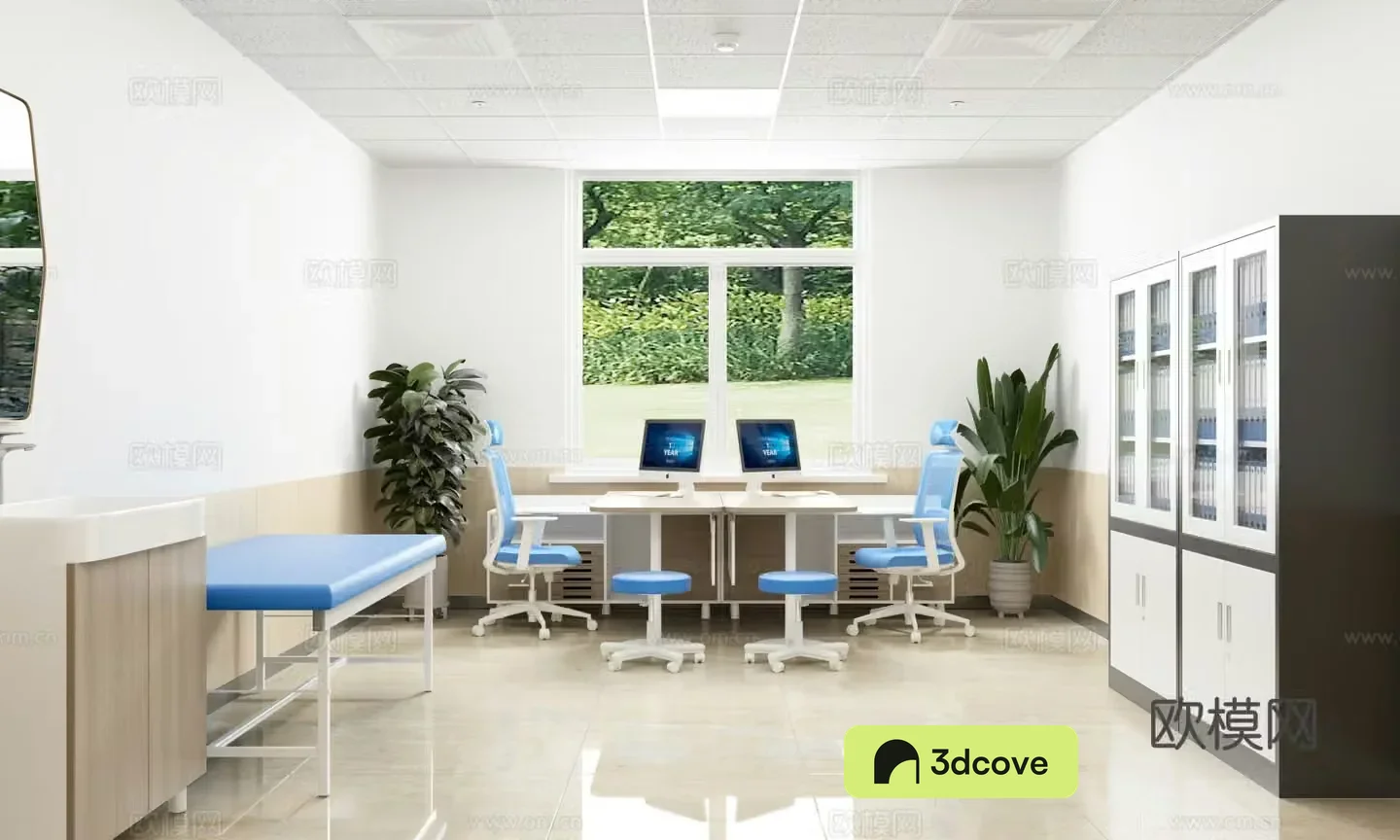 Modern clinic double clinic community clinic modern clinic desk clinic bed