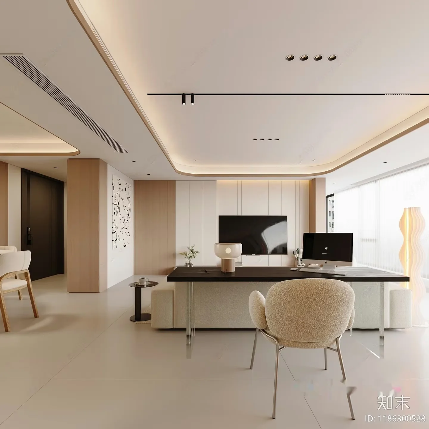 Modern Office 3D Model – 15584 – CORONA Render