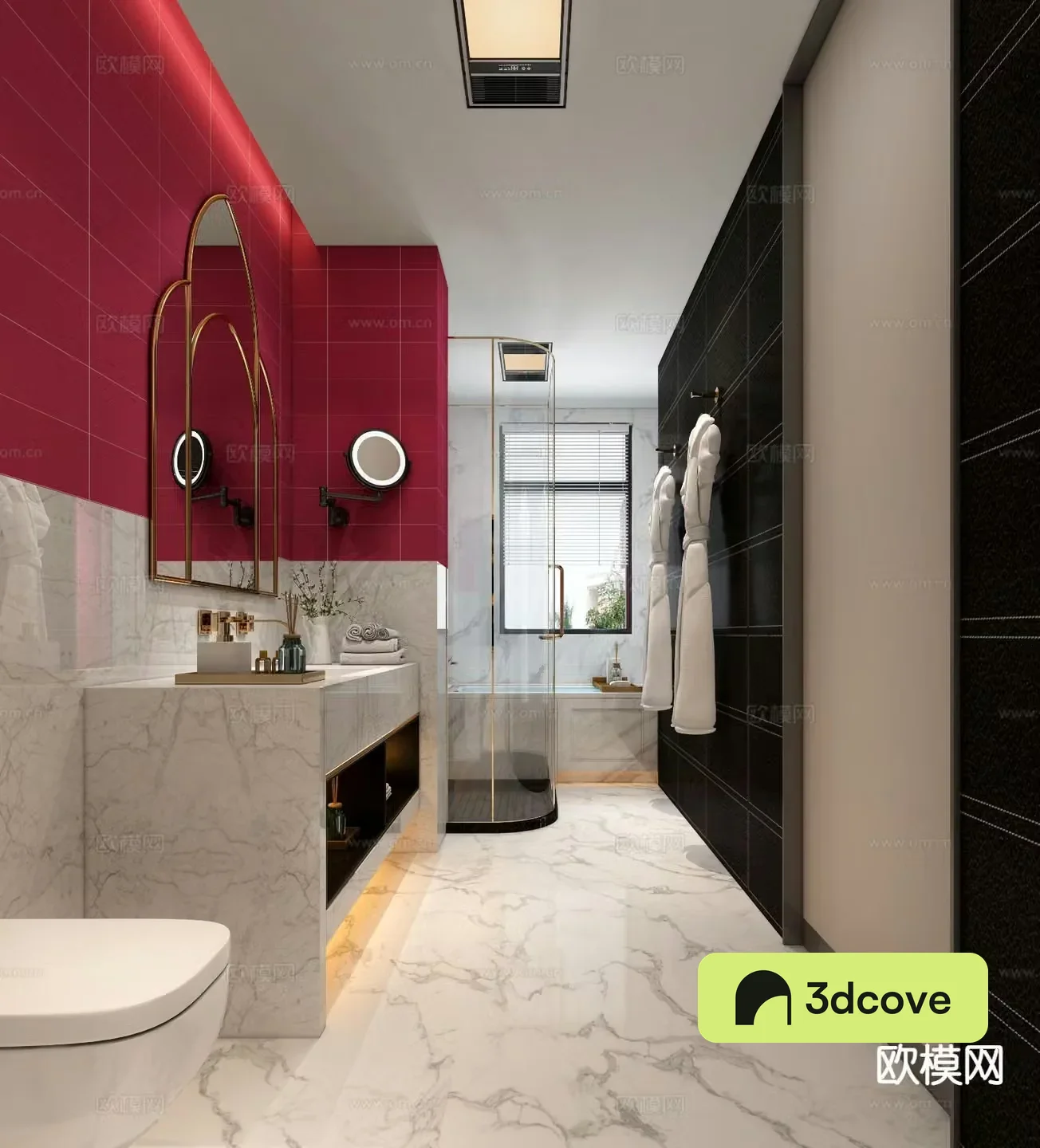 modern bathroom toilet