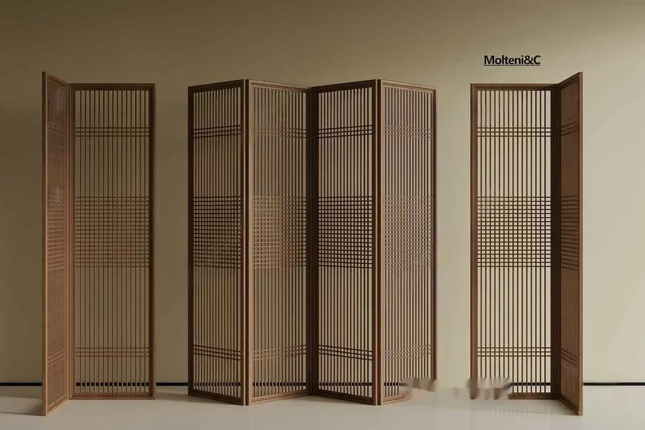 A Wooden Room Divider 3D Model – 15686 – VRAY Render