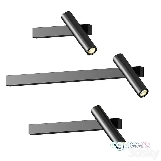 3ds Max Free – Minimalist Wall Lamps