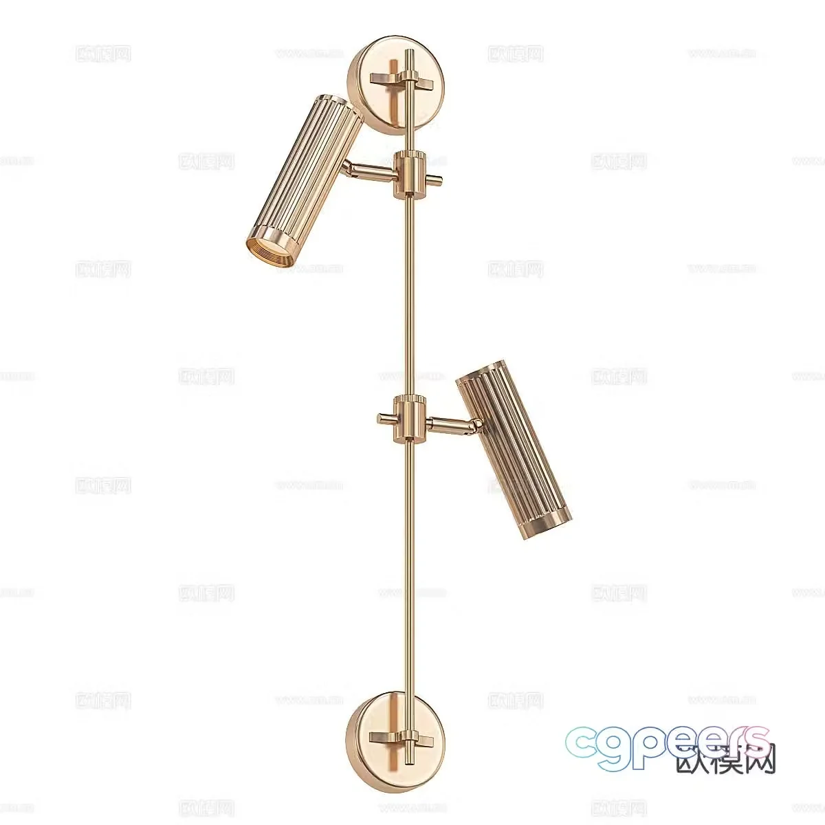 Light luxury wall lamp bedside wall lamp 3d model