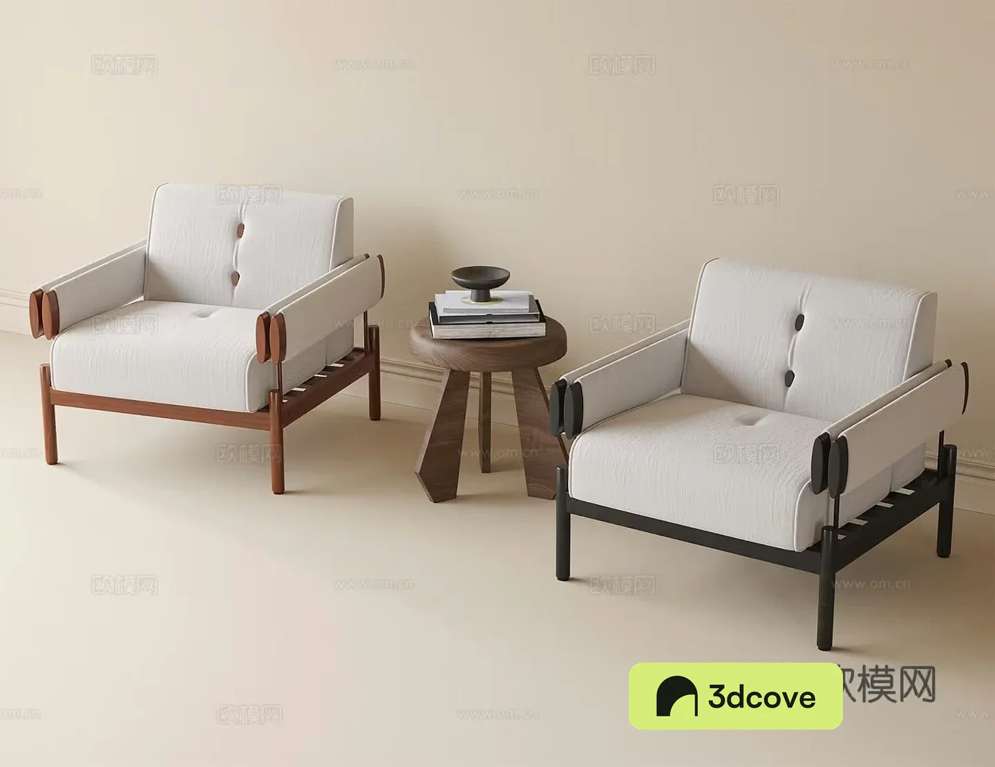 Modern casual chair single sofa side corner