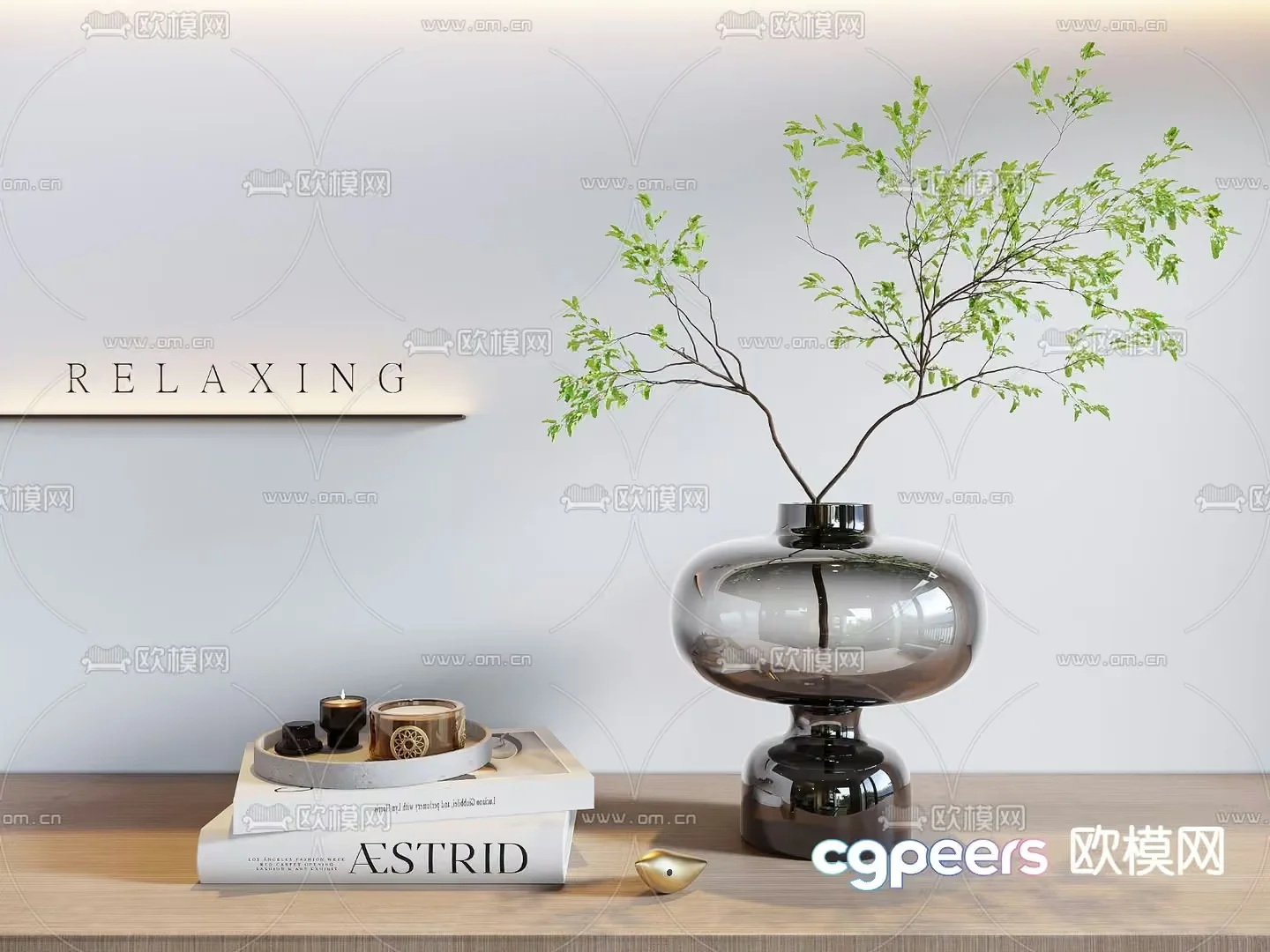 Minimalist Interior Design 3D Model – 9810 – VRAY Render