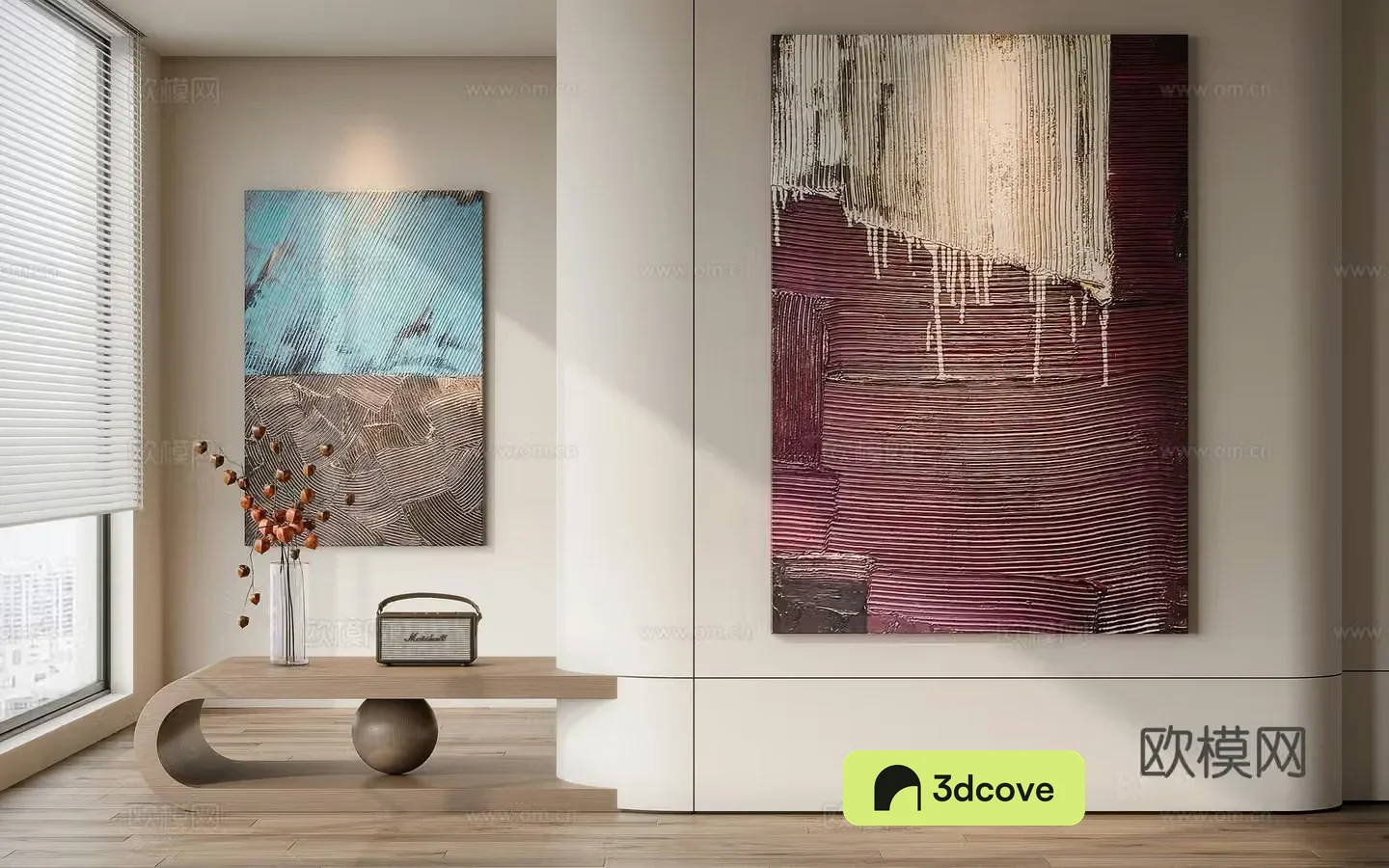 Modern minimalist decorative painting