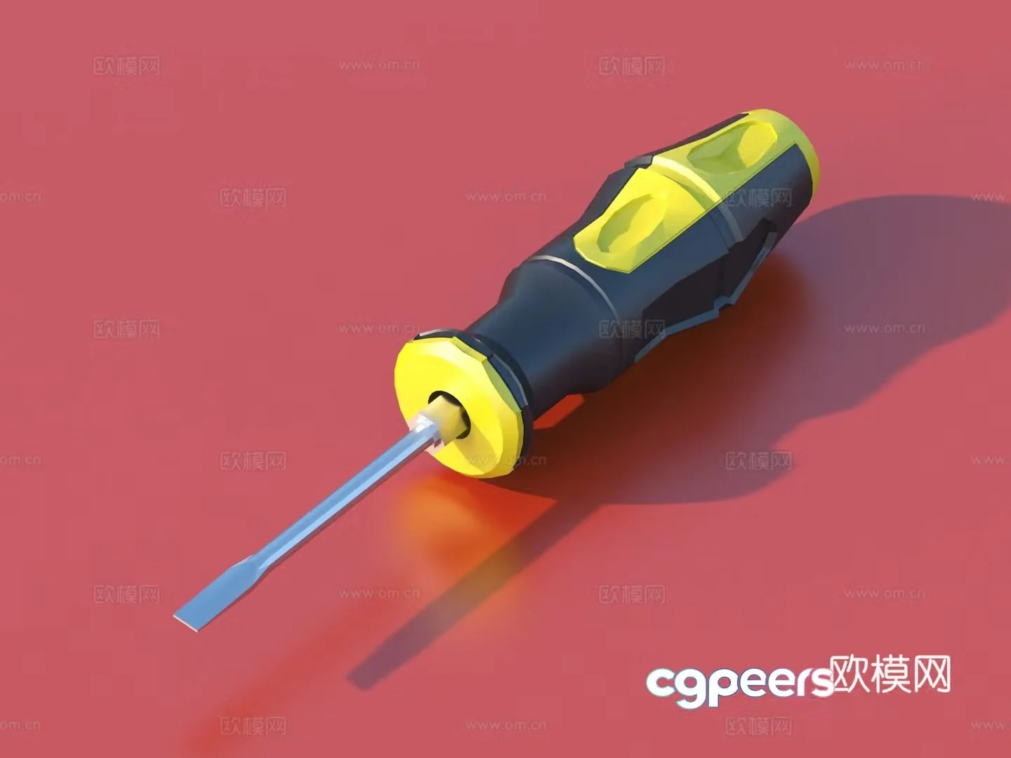 Screwdriver Hardware Tools 3D Model