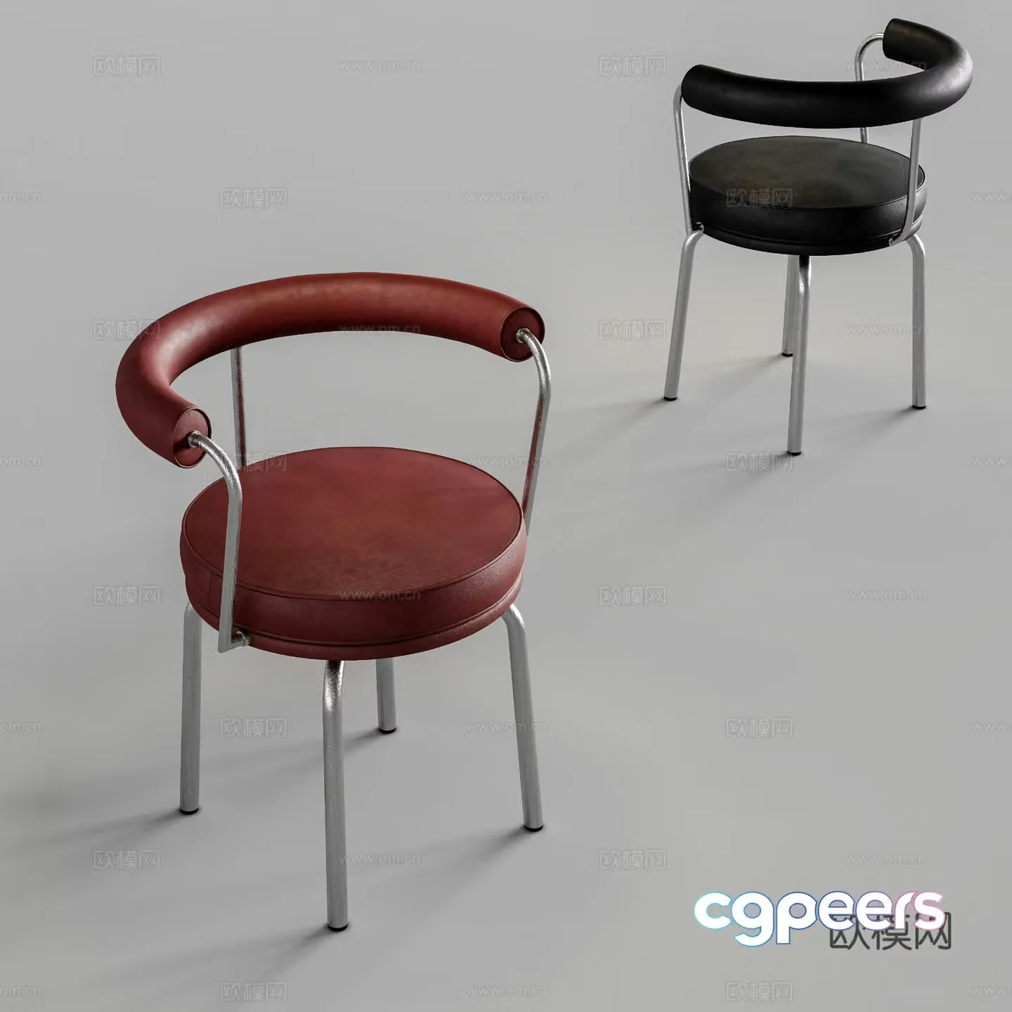 Modern sofa chair leisure chair 3d model