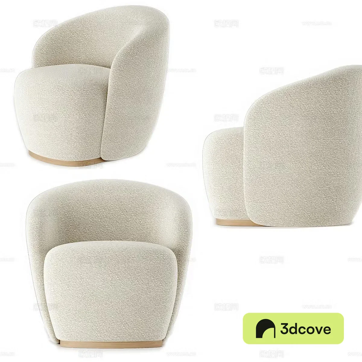 Modern single sofa
