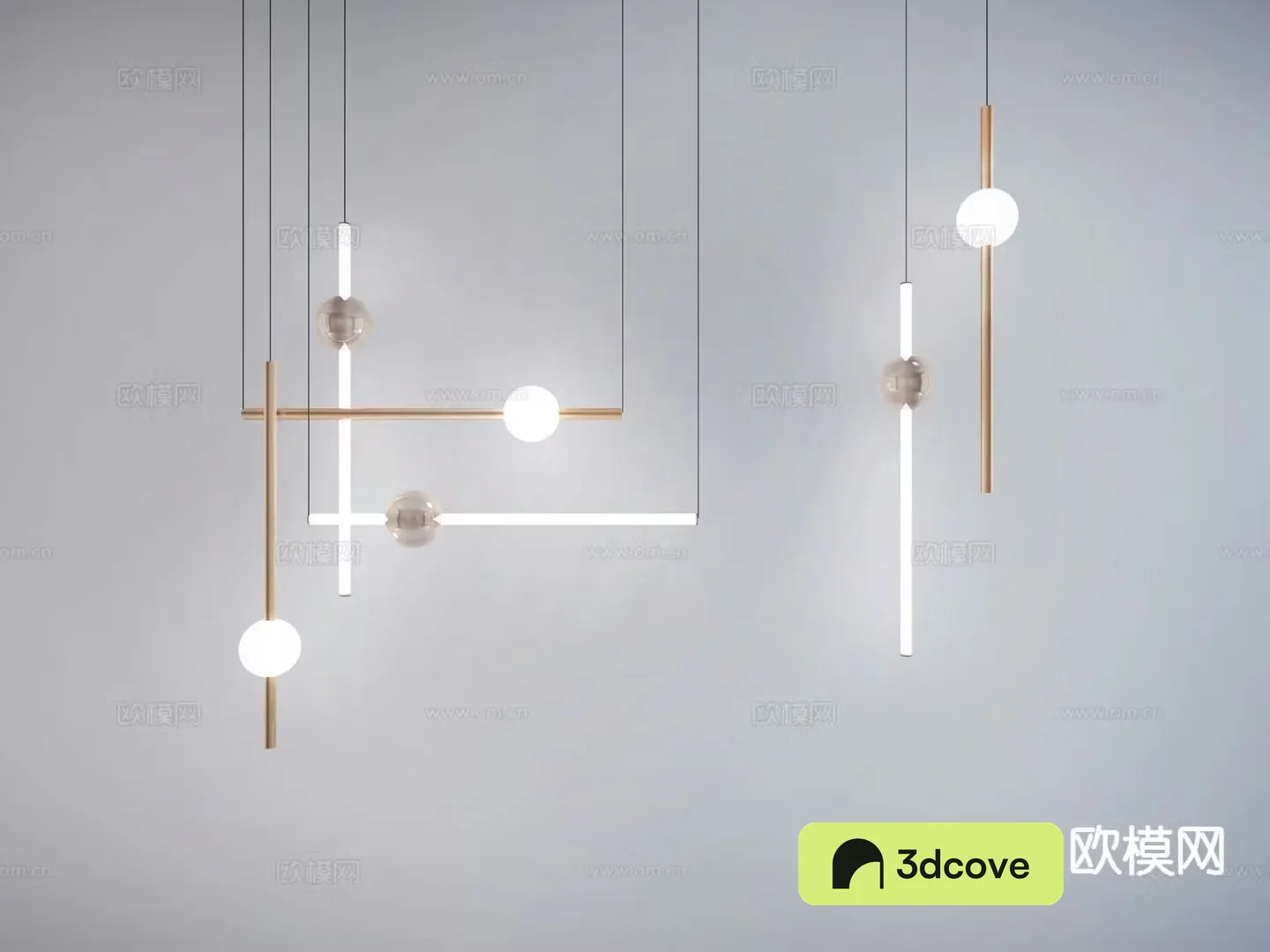 Light luxury chandelier art chandelier