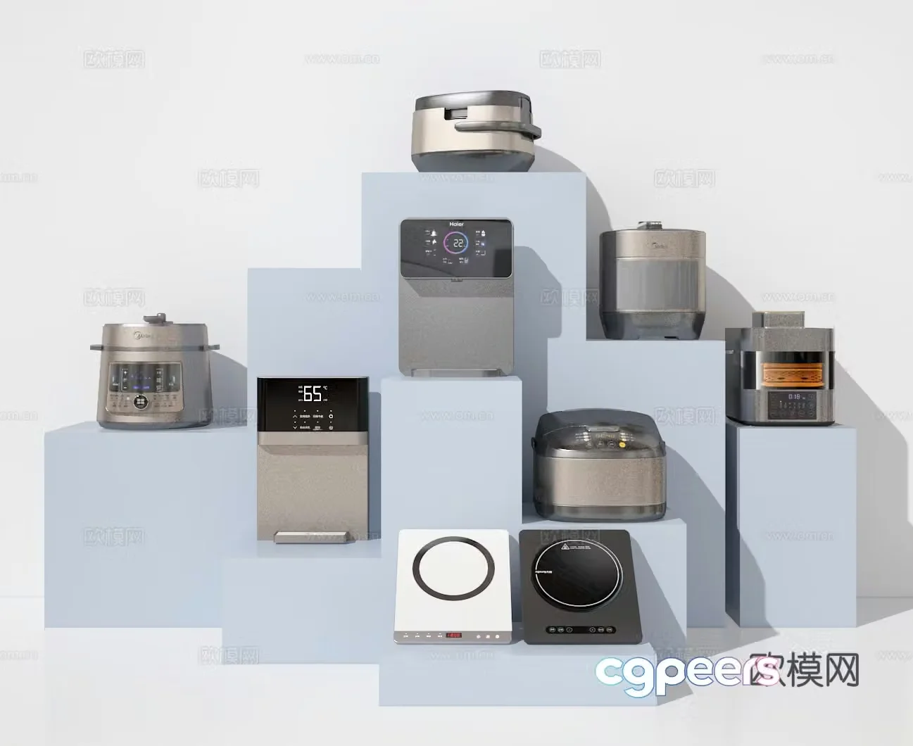 Coffee machine 3d model