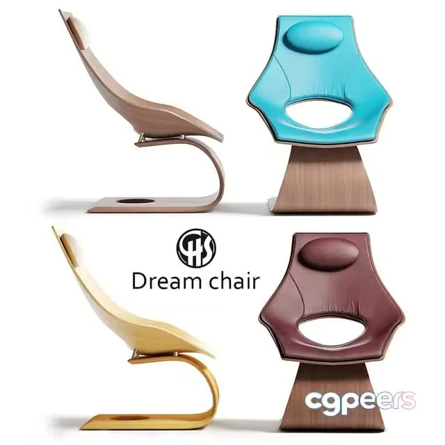 3ds Max Free – Dream chair