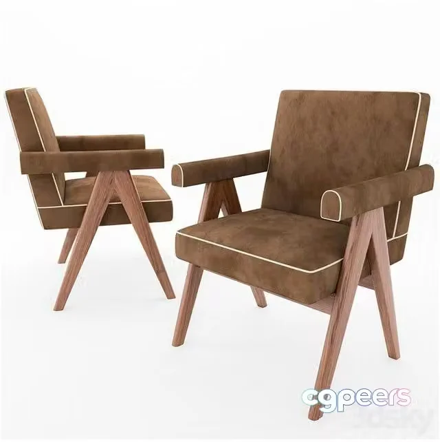 3ds Max Free – Pierre Jeanneret Senate-Committee Chair