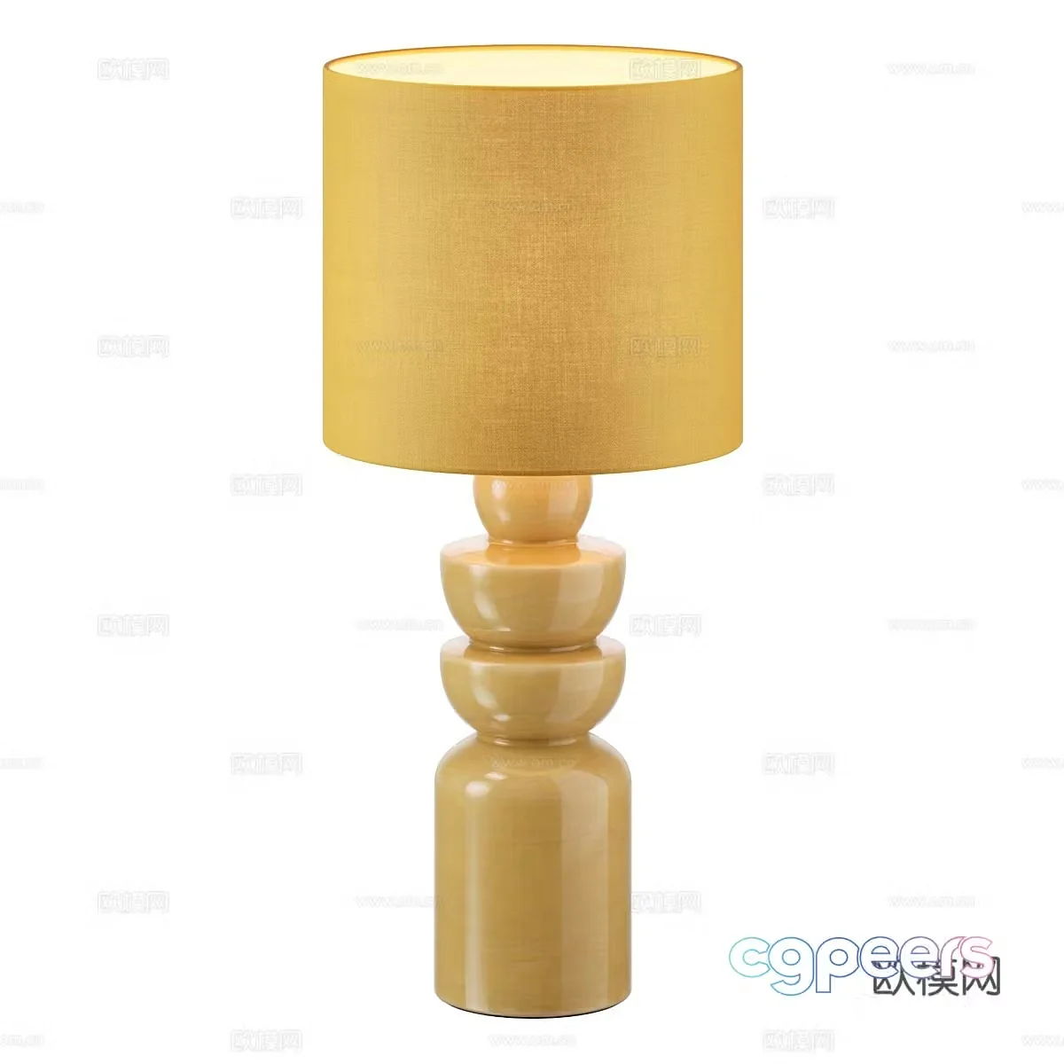 Modern simple desk lamp Table lamp Simple desk lamp Study desk lamp Lamp 3D model