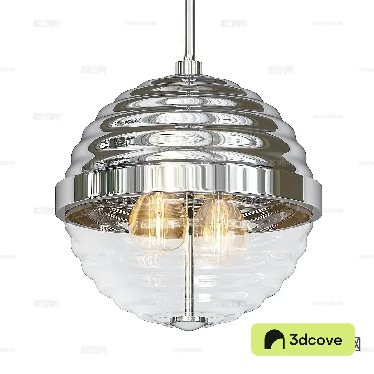 glass chandelier