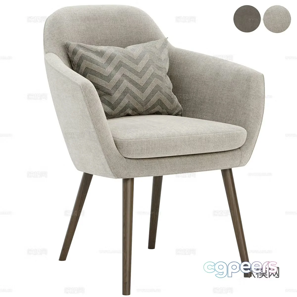 Dining chair 3d model