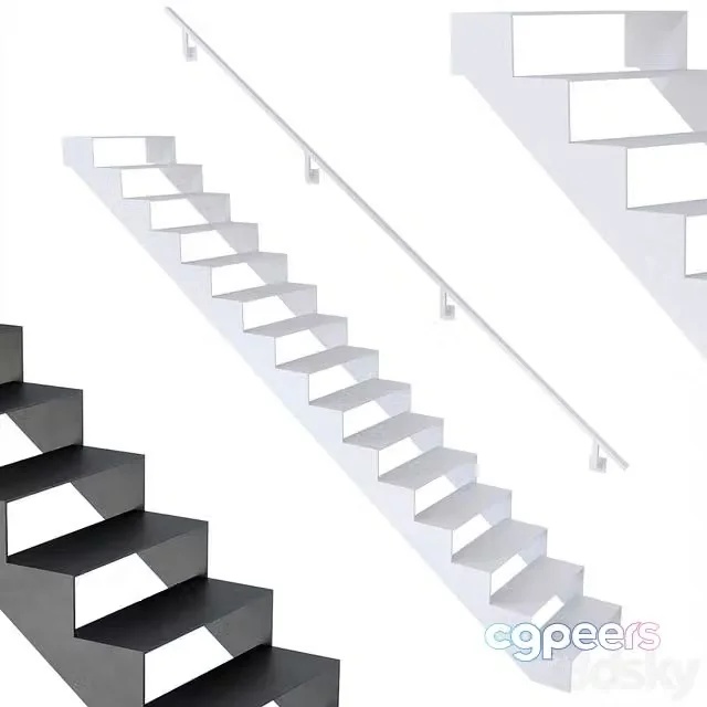 3ds Max Free – Staircase 043