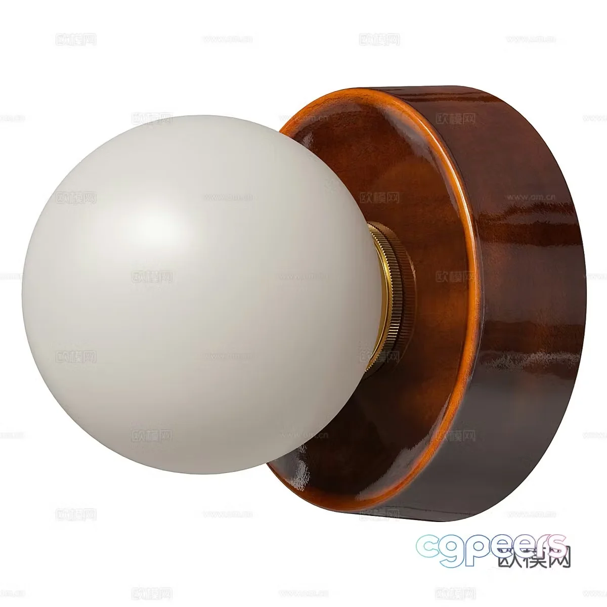 Modern light luxury Sophia wall light 3d model