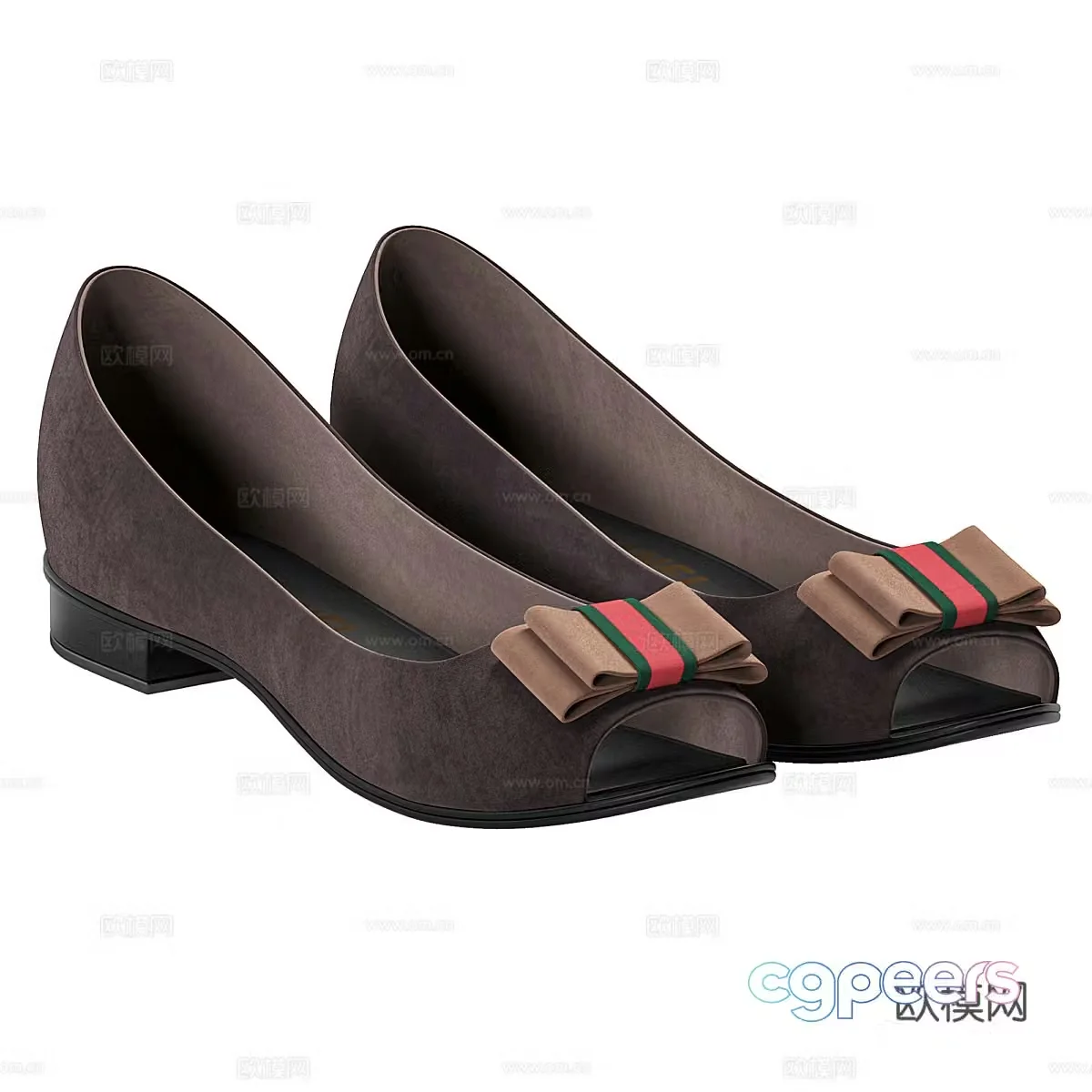 Women’s casual shoes 3d model