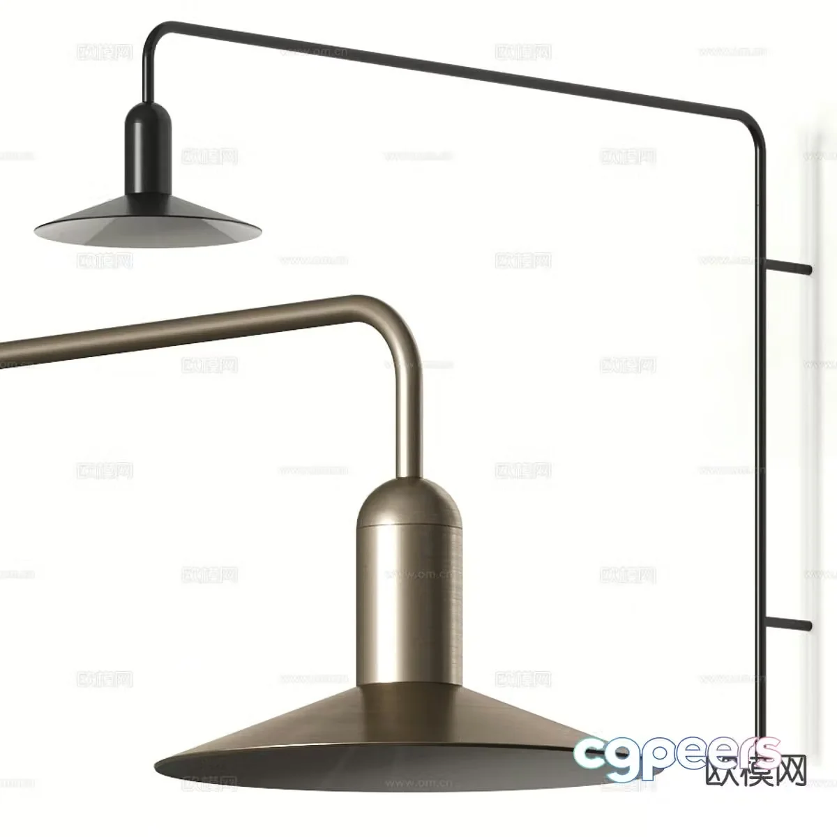 wall lamp 3d model