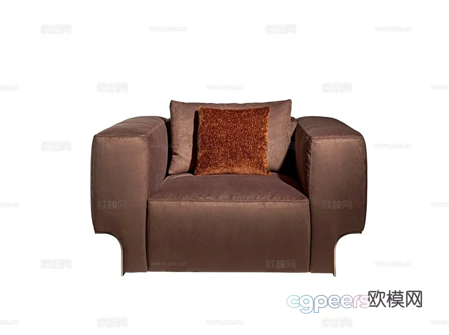 Visionnaire DOUGLAS single sofa 3d model