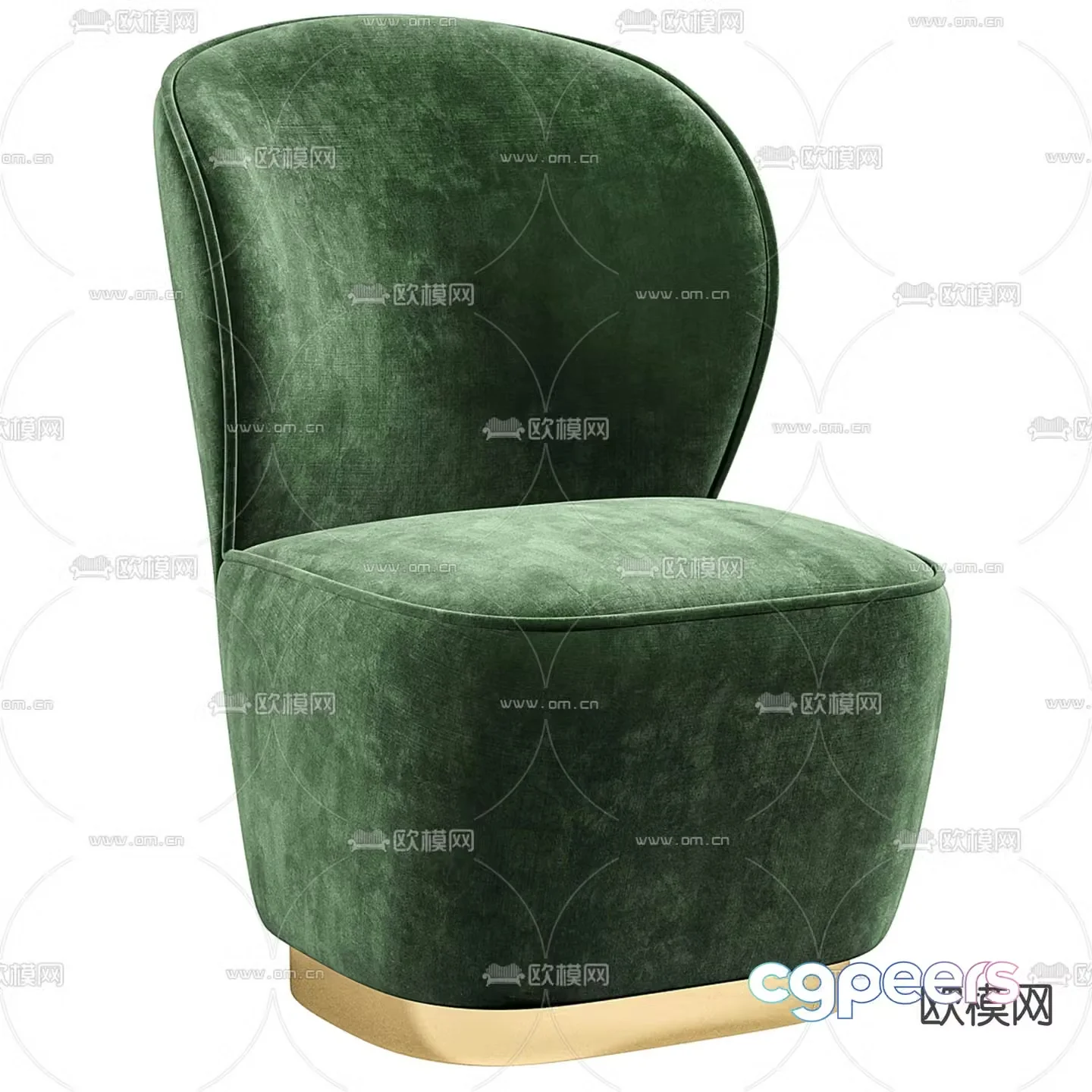 Single sofa 3d model