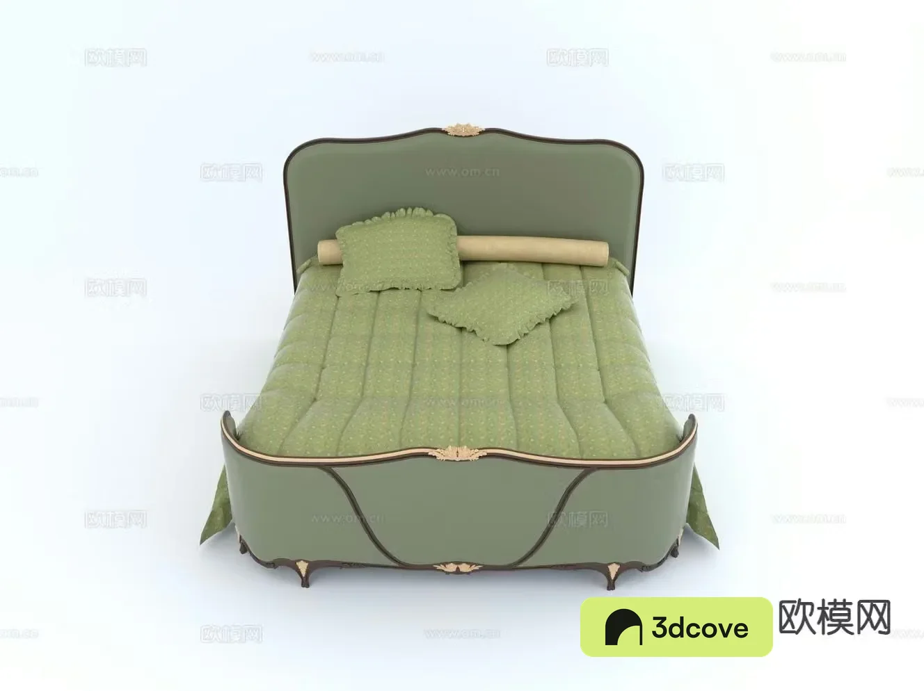 American double bed