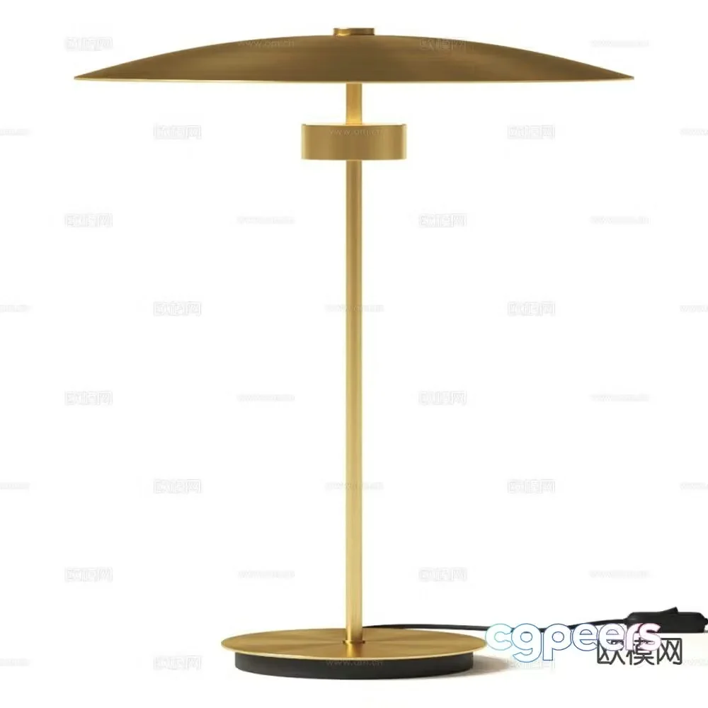 Italian table lamp 3d model