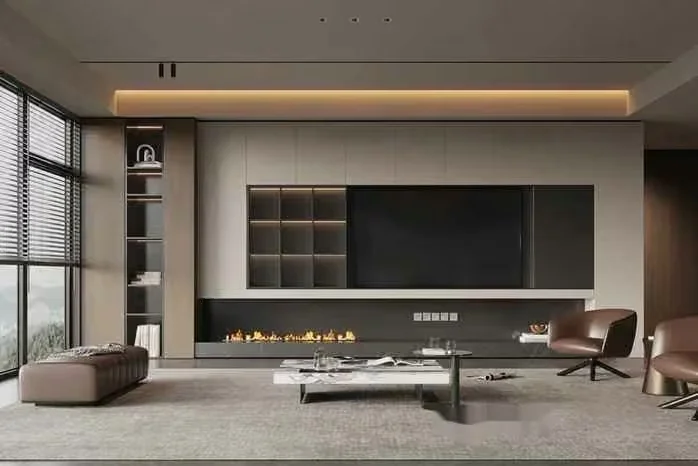 Modern Living Room 3D Model – 17882 – VRAY Render