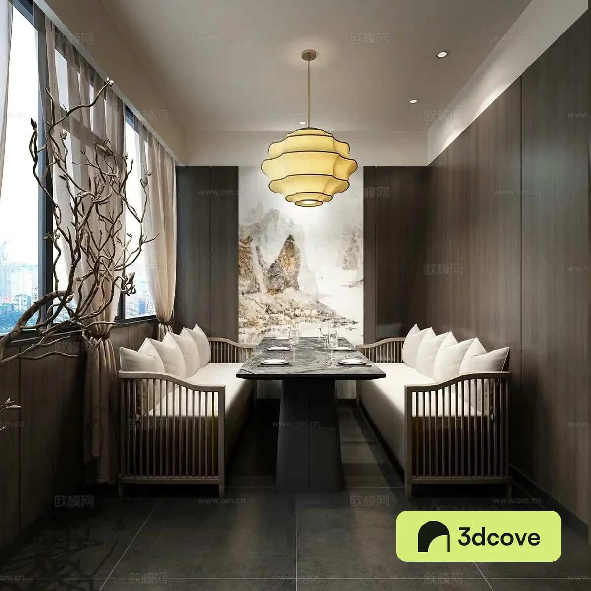 New Chinese restaurant private room
